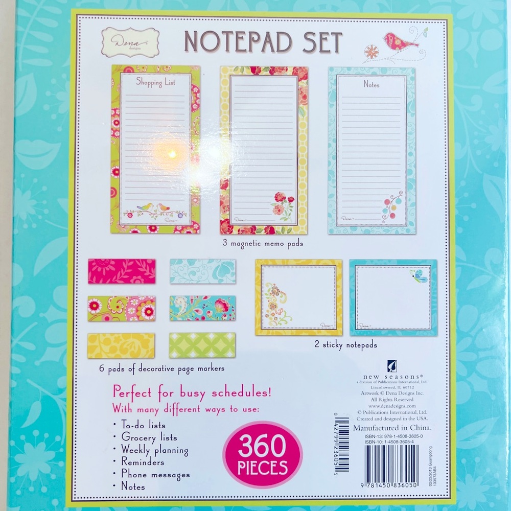 Dena Designs Notepad Gift Set - Picture 4 of 4
